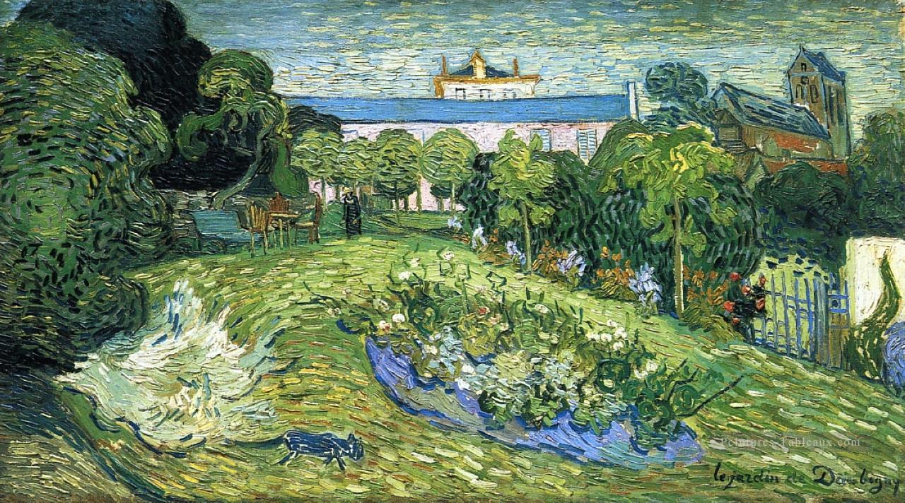Jardin de Daubigny Vincent van Gogh Peintures à l'huile